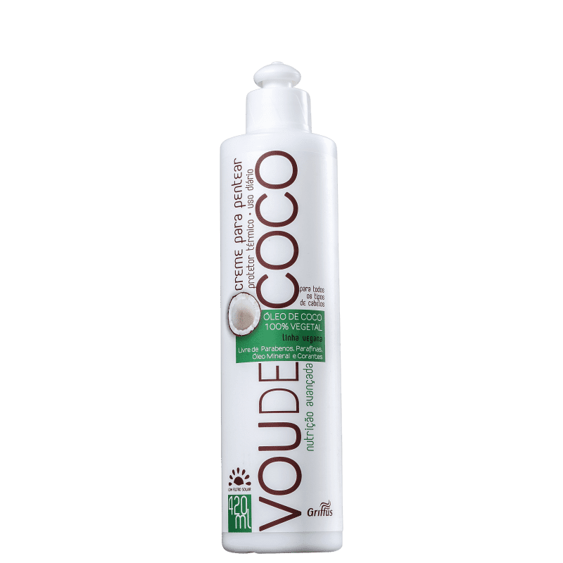 Griffus Vou de Coco - Creme de Pentear 420ml