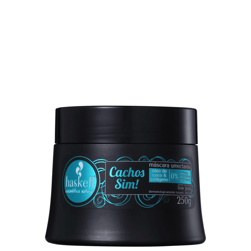 Haskell Cachos Sim ! - Máscara de Hidratação 250g