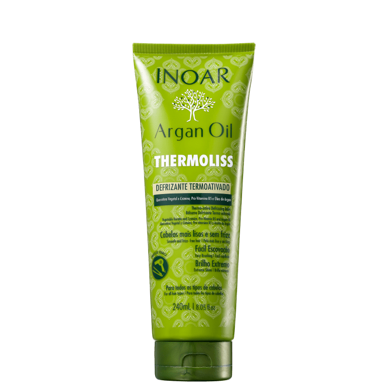 Bálsamo Argan Oil System Thermoliss Anti-Frizz 240ml