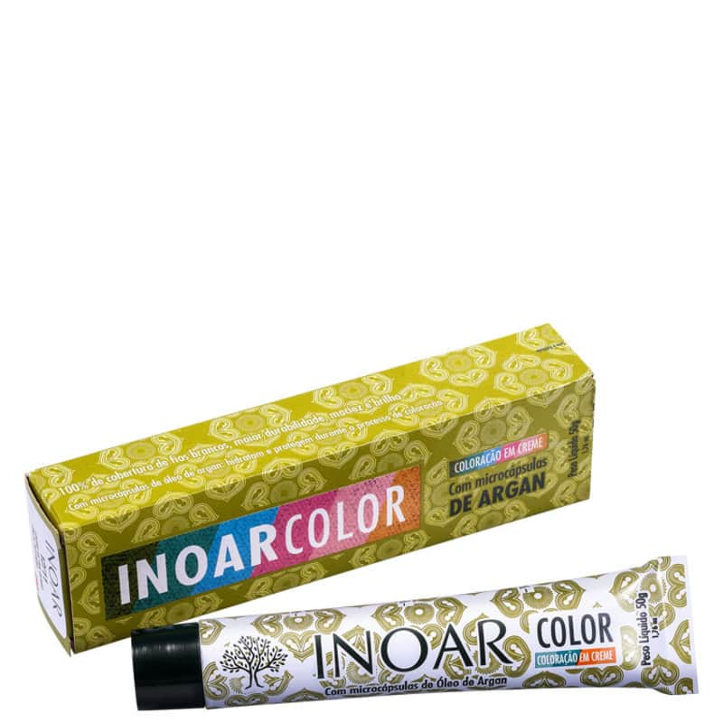 Inoar Color 6/41 Louro Escuro Cobre Acinzentado - Coloração 50g