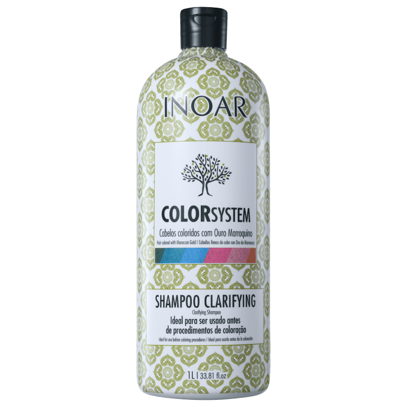 Inoar Color System Clarifying - Shampoo Antirresíduo 1000ml