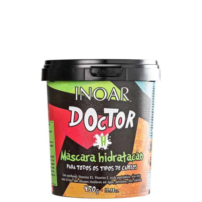 Inoar Doctor - Máscara de Hidratação 450g Menor preço em Inoar Doctor - Máscara de Hidratação 450g