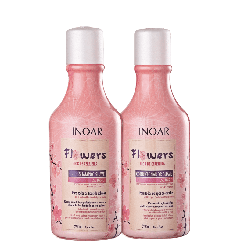 Kit Inoar Flowers Flor de Cerejeira (2 Produtos)