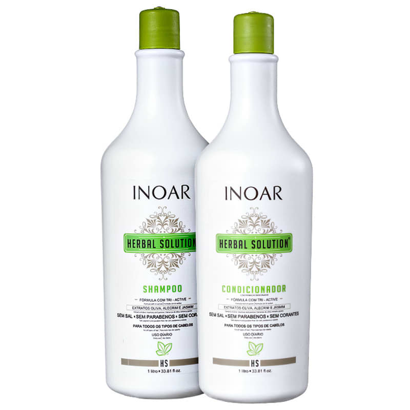 Kit Herbal Solution (Shampo e Condicionador) 1000ml