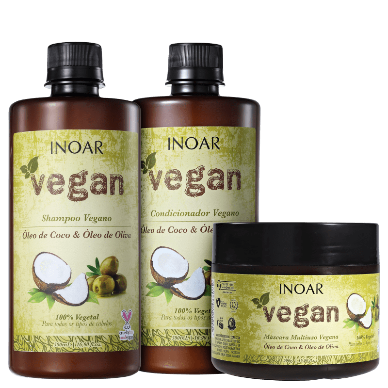 Kit Vegan Tratamento Salon (3 Produtos)