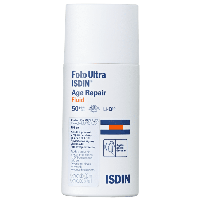 ISDIN Foto Ultra Age Repair FPS 50 - Protetor Solar Facial 50ml Menor preço em ISDIN Foto Ultra Age Repair FPS 50 - Protetor Solar Facial 50ml