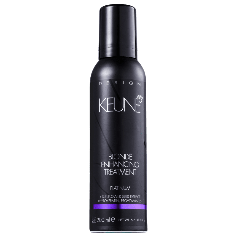 Keune Blonde Enhancing Treatment Platinum - Mousse Matizadora 200ml