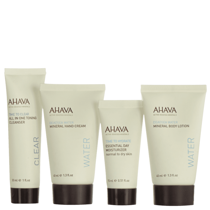 Kit Ahava Travel Must-Have (4 Produtos)