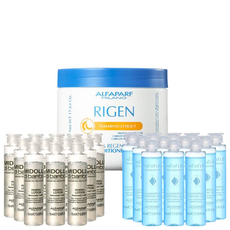 Kit Alfaparf Cronograma Capilar Intensivo (3 Produtos)