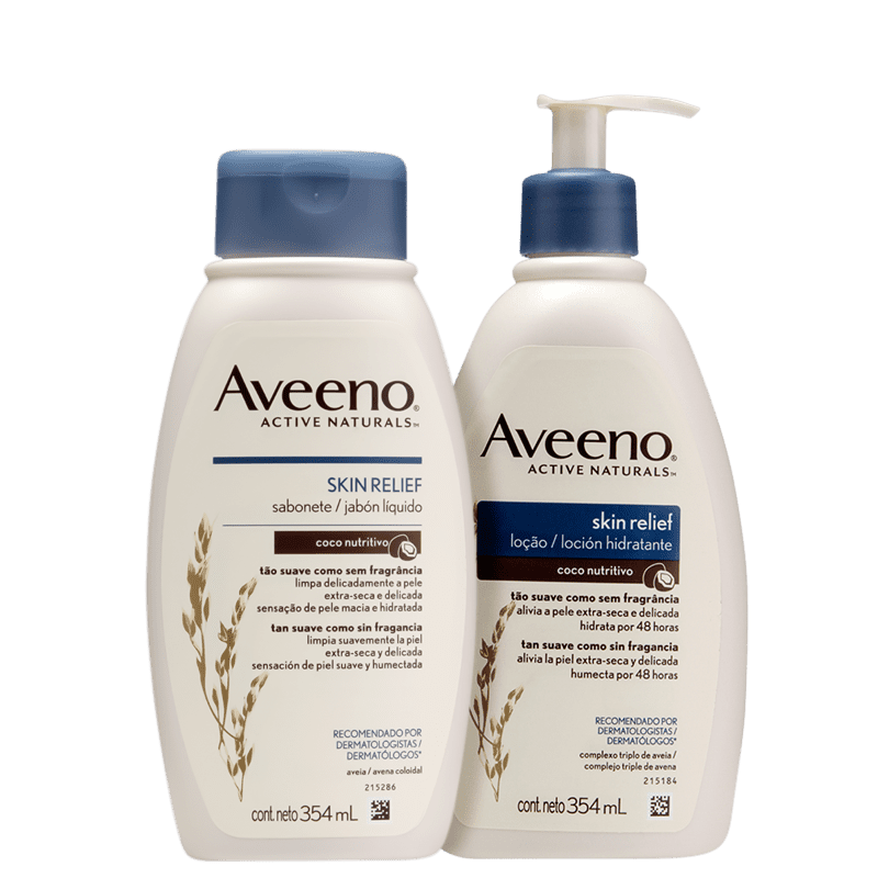 Kit Aveeno Skin Relief Coco Duo (2 Produtos)