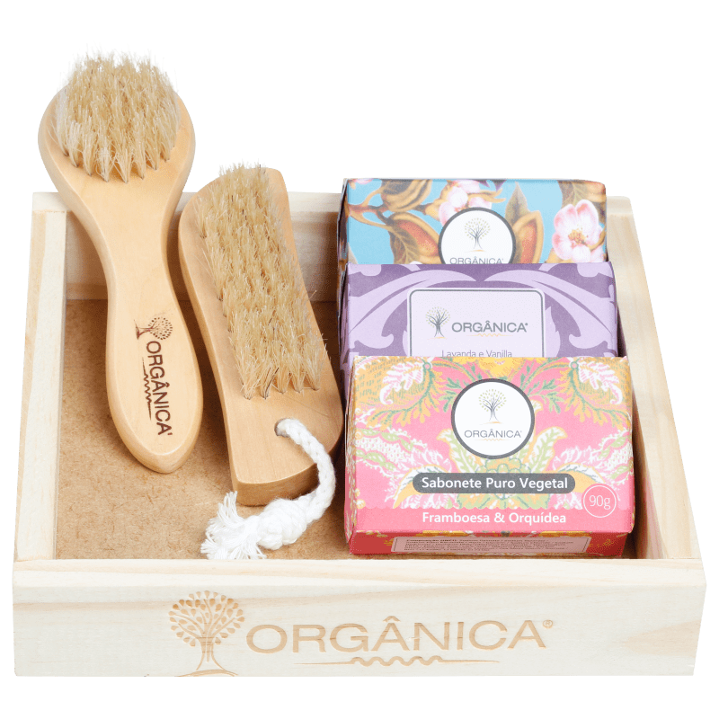 Kit Banho Orgânica Puro Vegetal SPA (5 produtos)