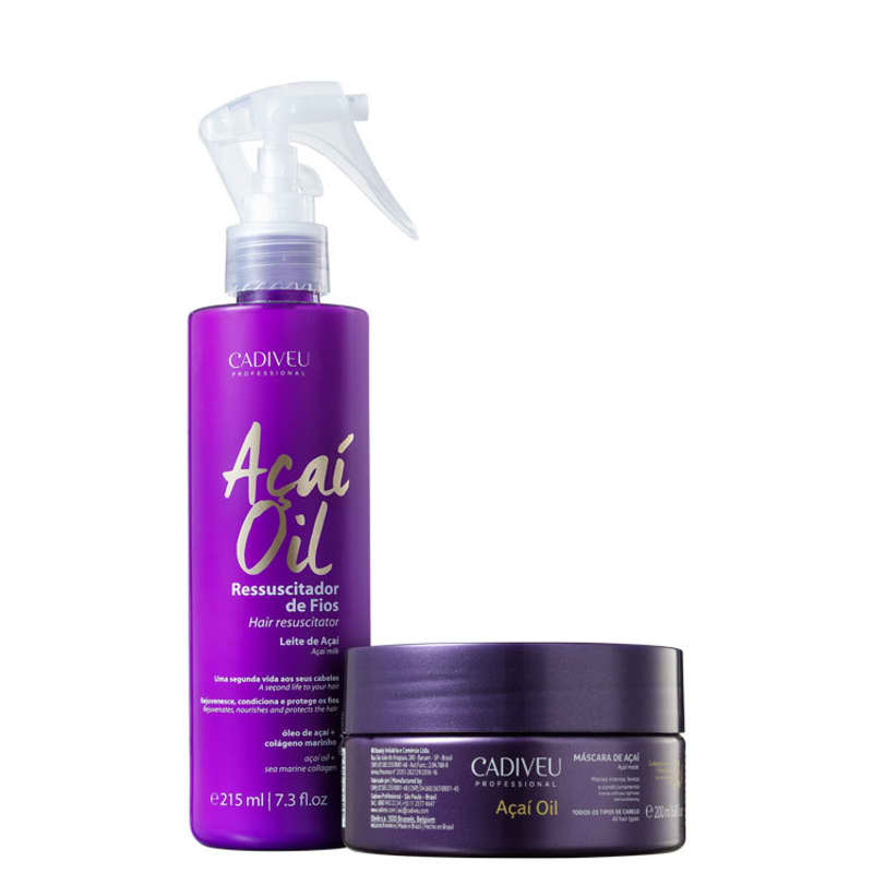 Kit Cadiveu Açaí Oil Disciplinante (2 Produtos)