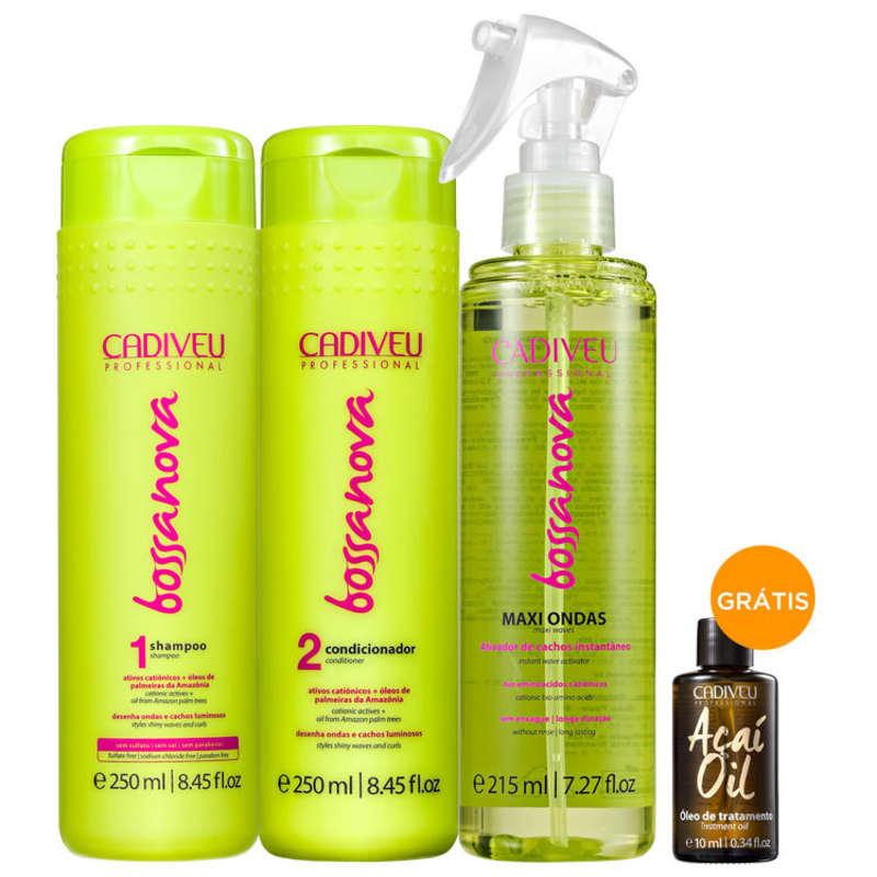 Kit Cadiveu Professional Bossa Nova (4 Produtos)