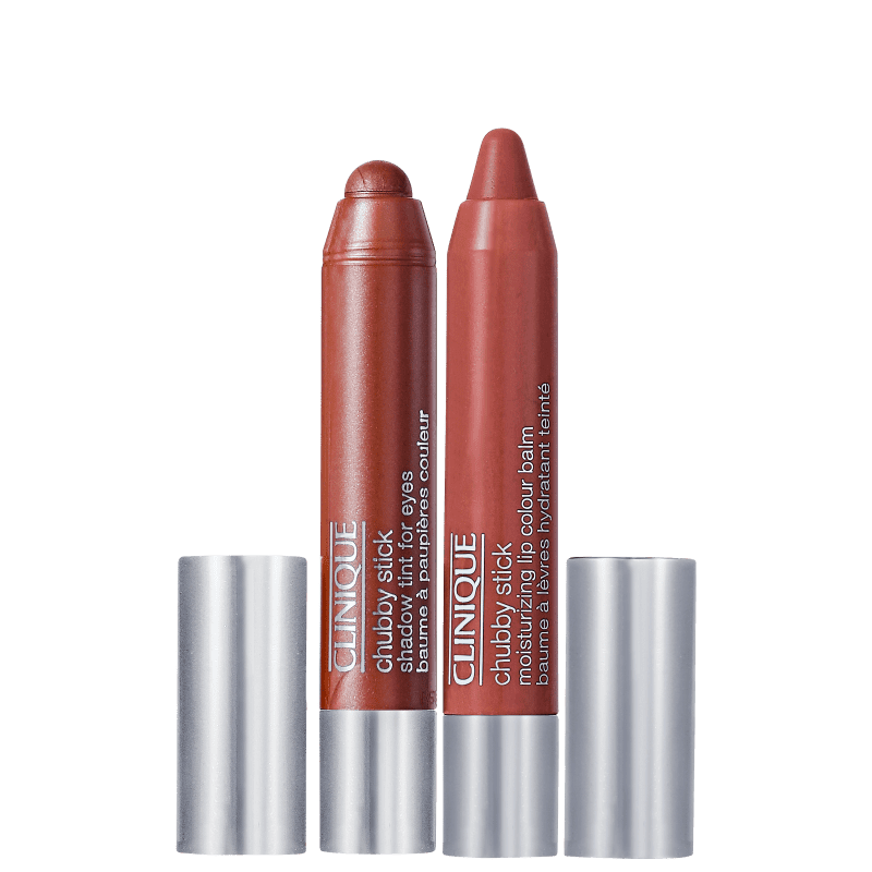 Kit Clinique Chubby Stick Nude (2 produtos)