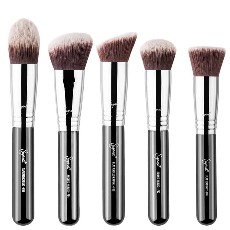 Kit de Pincéis Sigma Beauty Sigmax Kabuki (5 produtos)