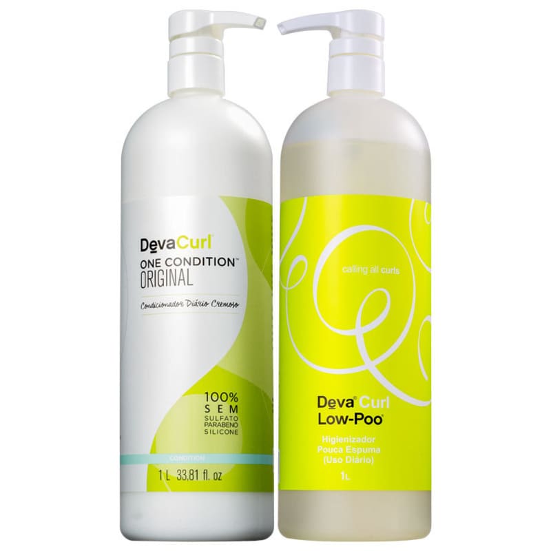 Kit Deva Curl Low-Poo Duo Salão (2 Produtos) Menor preço em Kit Deva Curl Low-Poo Duo Salão (2 Produtos)