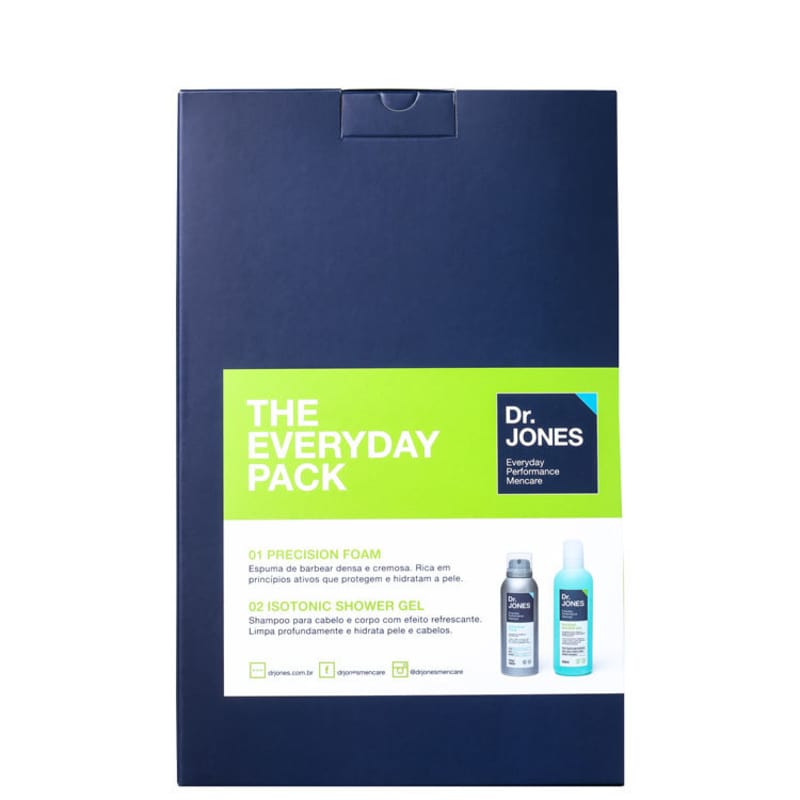 Kit Dr. Jones The Everyday Pack (2 produtos + Estojo)
