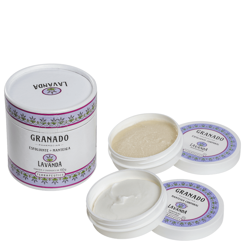 Kit Granado Terrapeutics Lavanda - Esfoliante 60g + Hidratante 60g