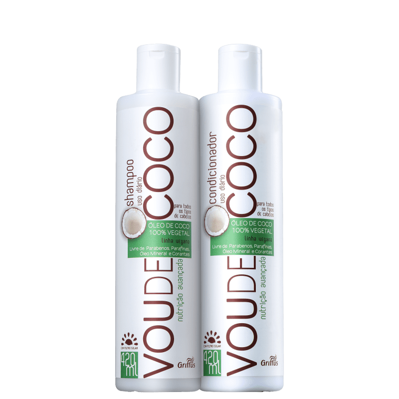 Kit Griffus Vou de Coco Duo (2 Produtos) Menor preço em Kit Griffus Vou de Coco Duo (2 Produtos)