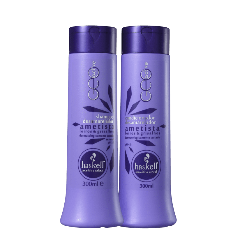 Kit Haskell Ametista Dupla Desamareladora (2 Produtos)