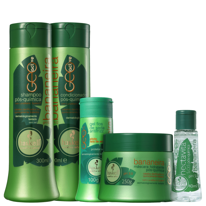 Kit Haskell Bananeira Completo (5 Produtos)
