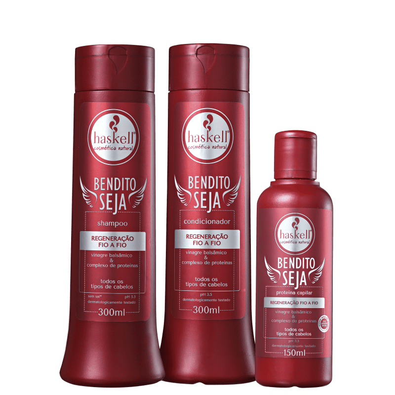 Kit Haskell Bendito Seja Proteção (3 Produtos)