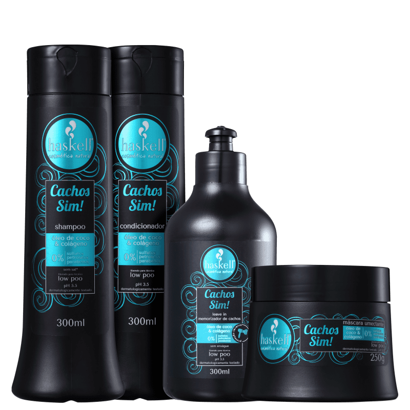 Kit Haskell Cachos Sim! Total (4 Produtos)