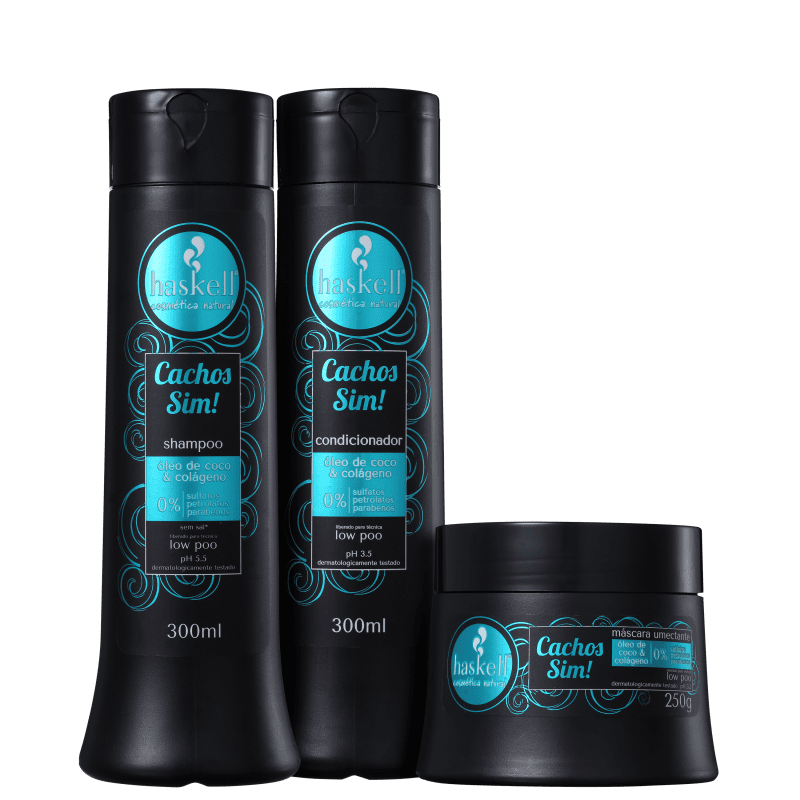Kit Haskell Cachos Sim! Trio (3 Produtos)