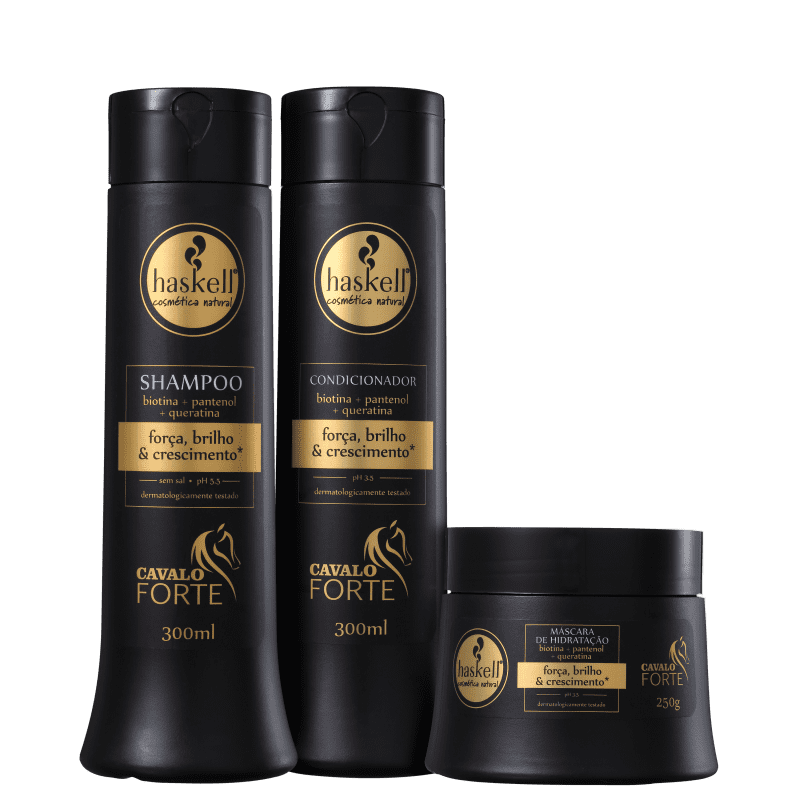 Kit Haskell Cavalo Forte Trio (3 Produtos)