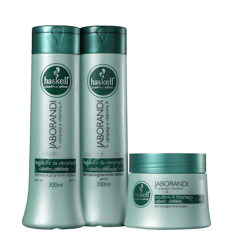 Kit Haskell Jaborandi Tratamento (3 Produtos)