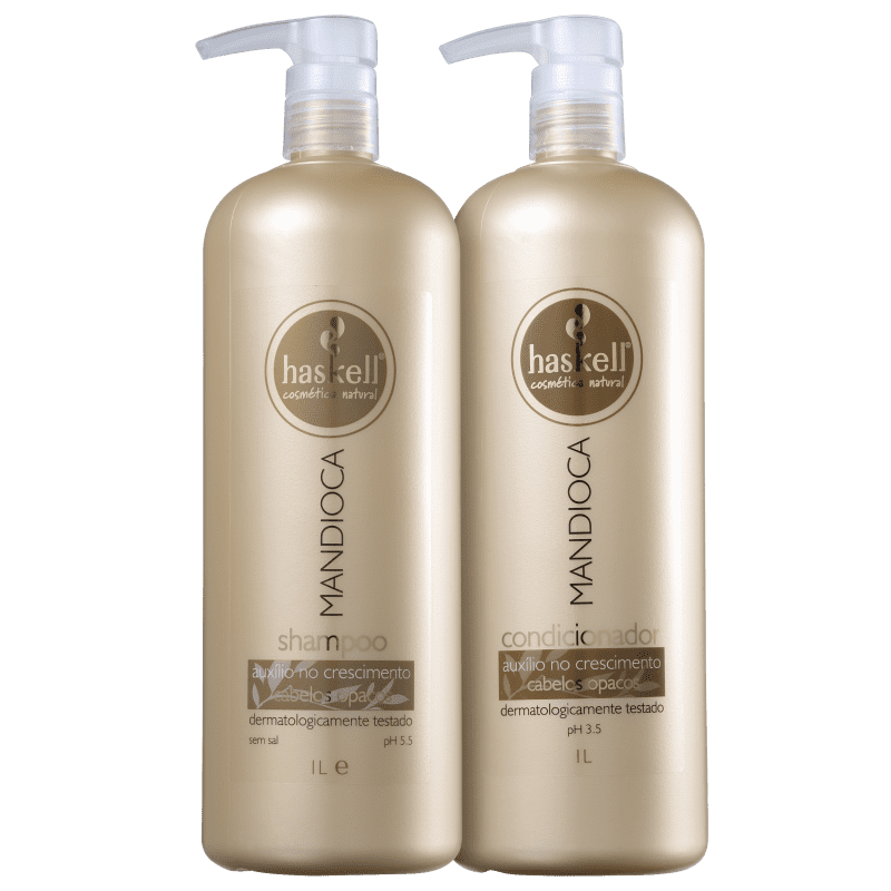 Kit Haskell Mandioca Double Salão (2 Produtos)