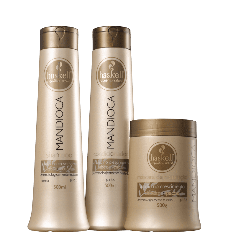 Kit Haskell Mandioca Triple (3 Produtos)