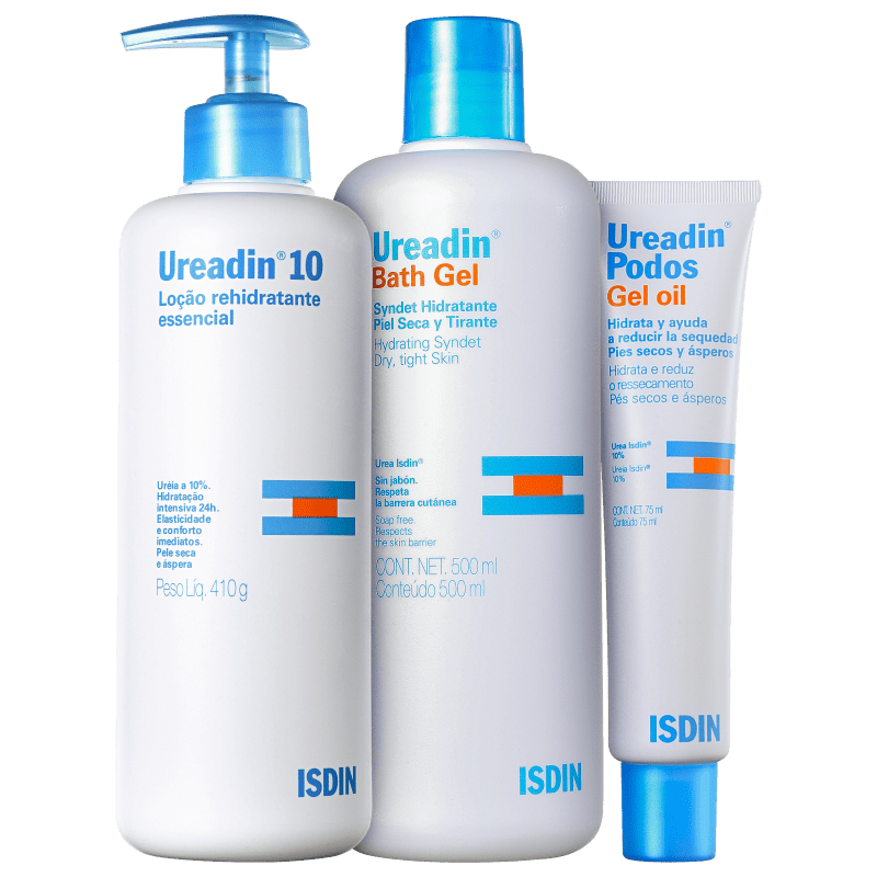 Kit ISDIN Ureadin Hidratação Pele Seca (3 produtos) Menor preço em Kit ISDIN Ureadin Hidratação Pele Seca (3 produtos)