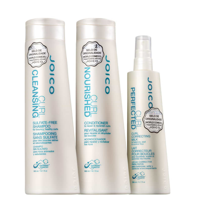 Kit Joico Curl Cachos Condicionados e Protegidos (3 Produtos)