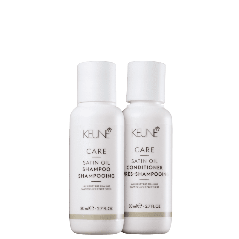 Kit Keune Satin Oil Cuidado Diário Mini (2 Produtos)