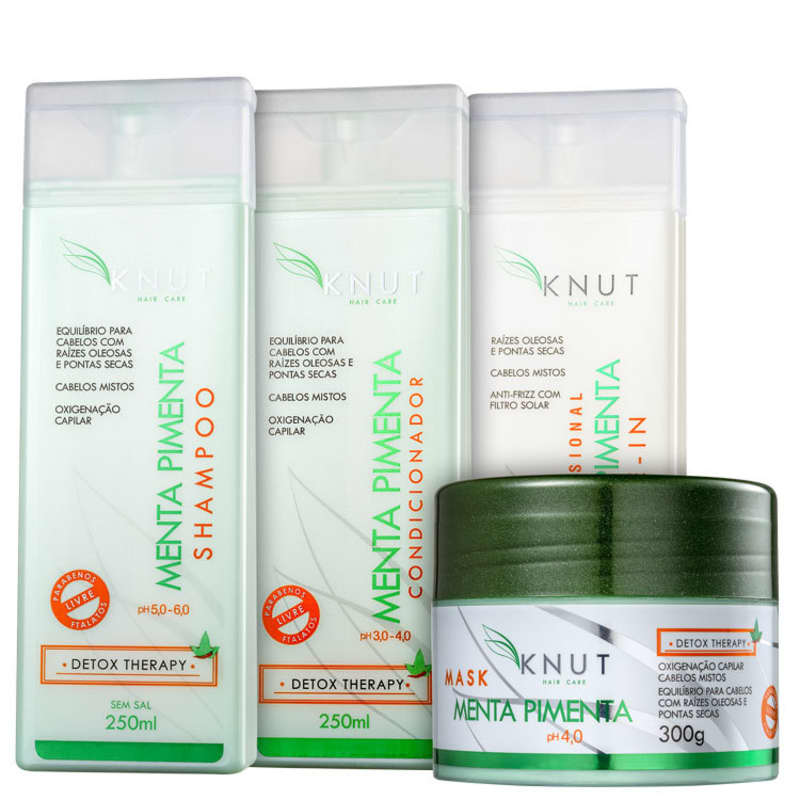 Kit Knut Menta Pimenta Full (4 Produtos)