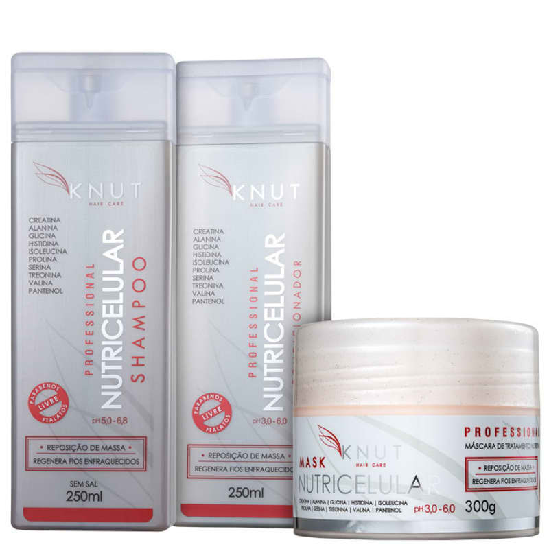 Kit Knut Nutricelular Trio (3 Produtos)
