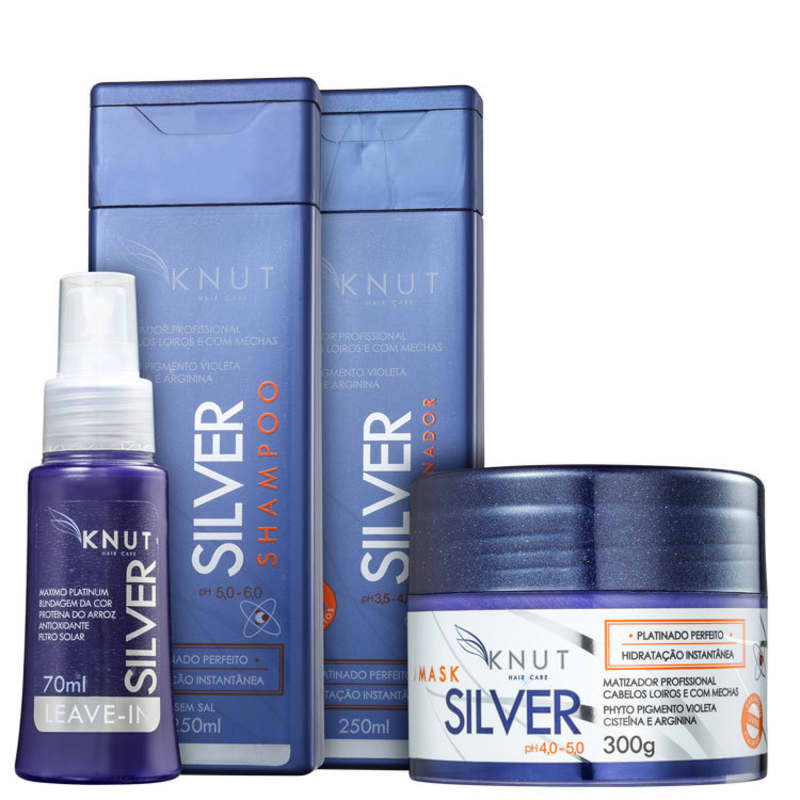 Kit Knut Silver (4 Produtos)