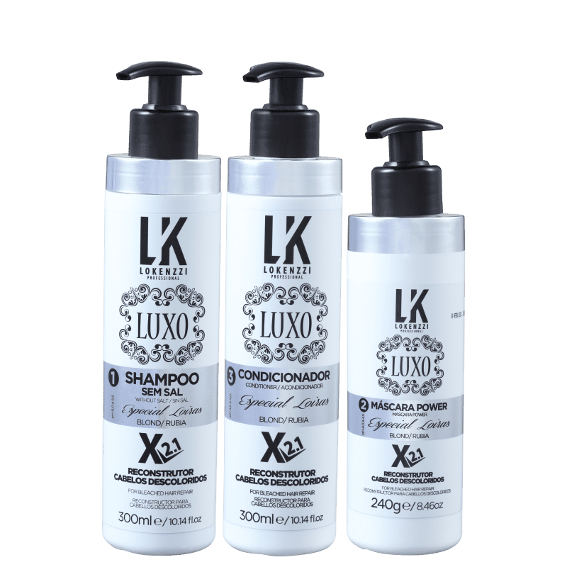 Kit Lokenzzi Luxo Trio (3 Produtos)