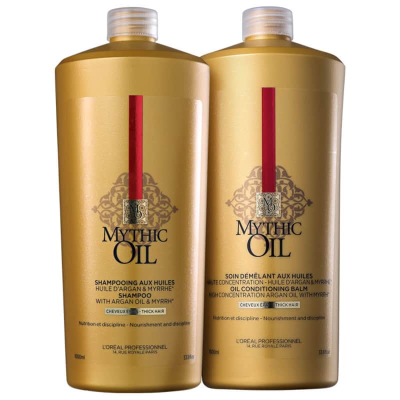 Kit L'Oréal Professionnel Mythic Oil with Argan Oil & Myrrh Duo (2 Produtos)