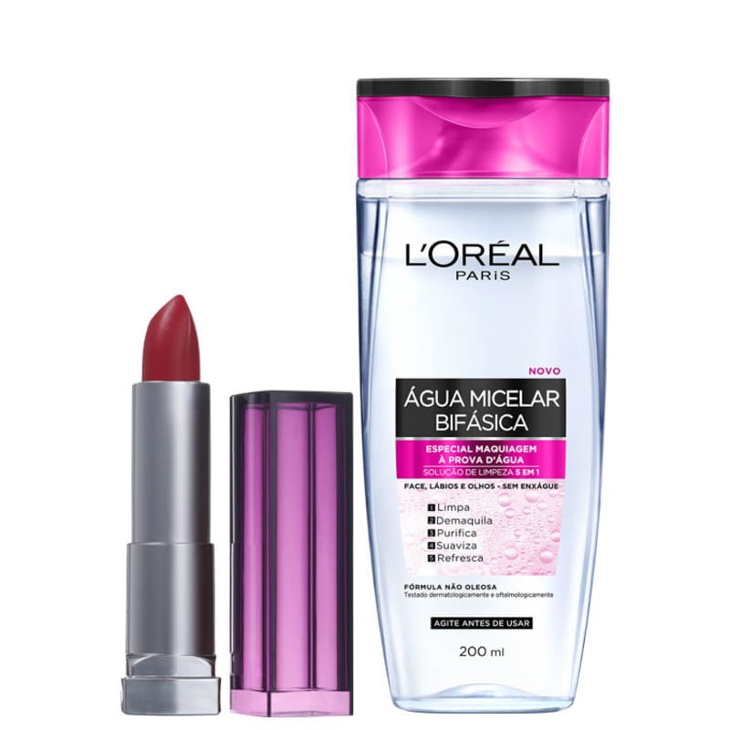Kit Maybelline Amor Proibido (2 Produtos)
