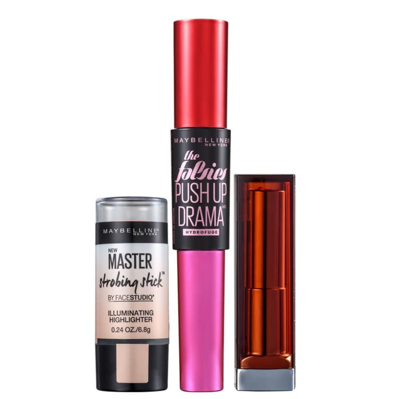Kit Maybelline Romance de Cinema (3 Produtos)
