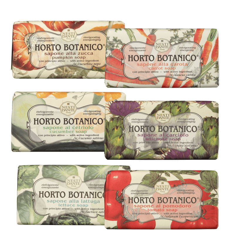 Kit Nesti Dante Horto Botanico - Sabonetes em Barra 6x250g