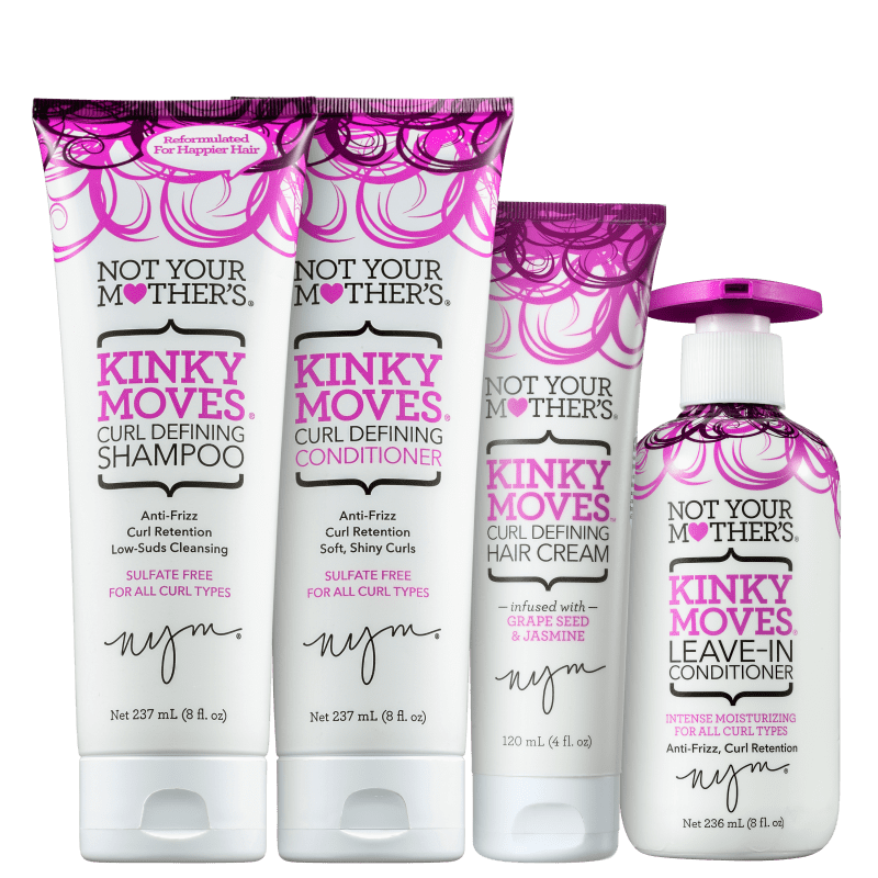 Kit Not Your Mother’s Kinky Moves Curl Defining (4 Produtos)