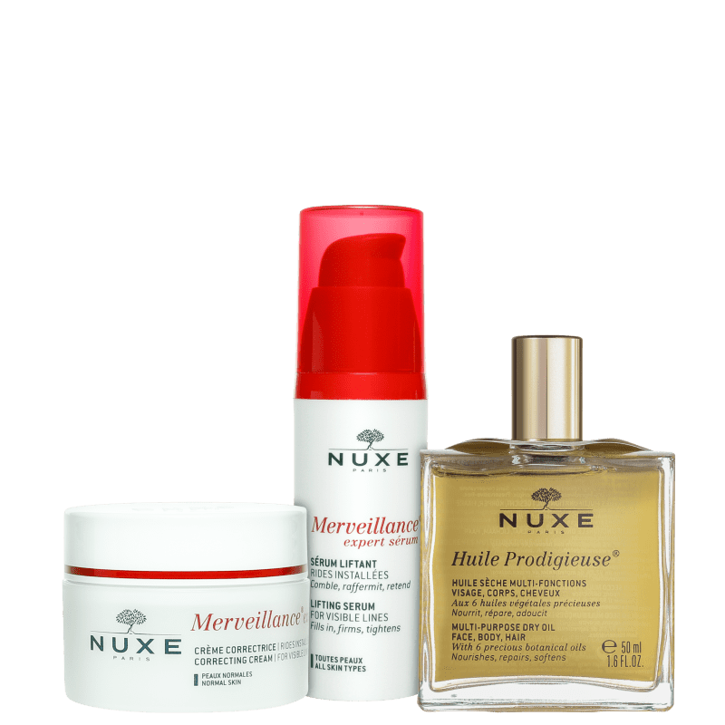 Kit Nuxe Merveillance Expert Lifting Facial (3 produtos)