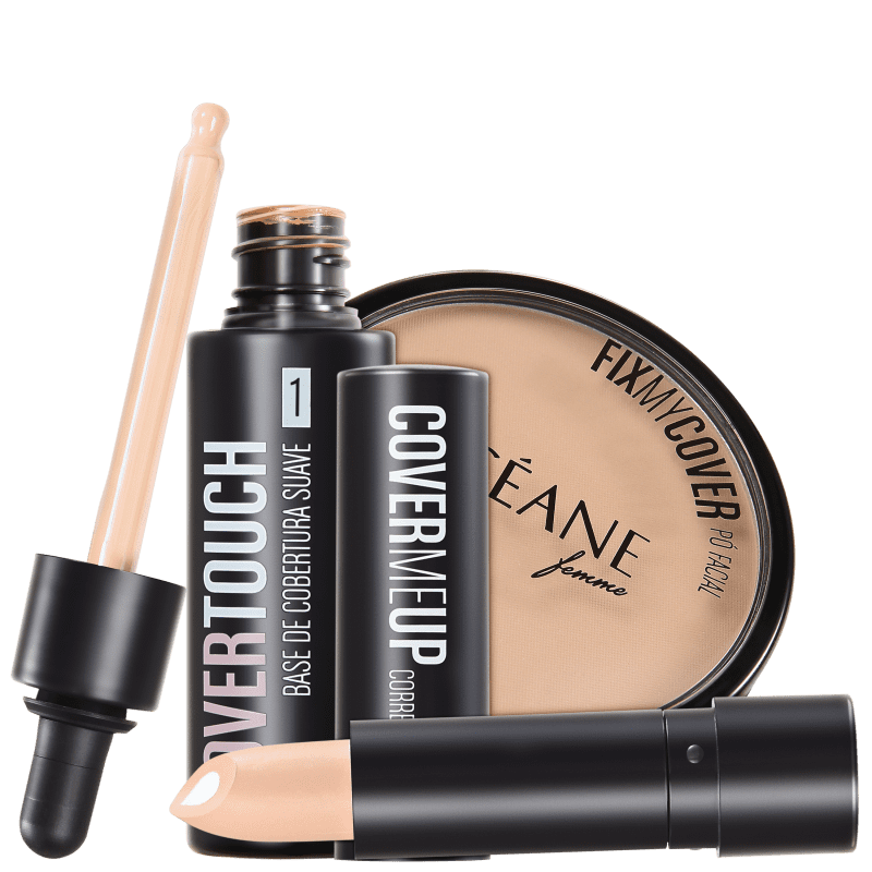 Kit Océane Cover Touch Fix 1 (3 produtos)