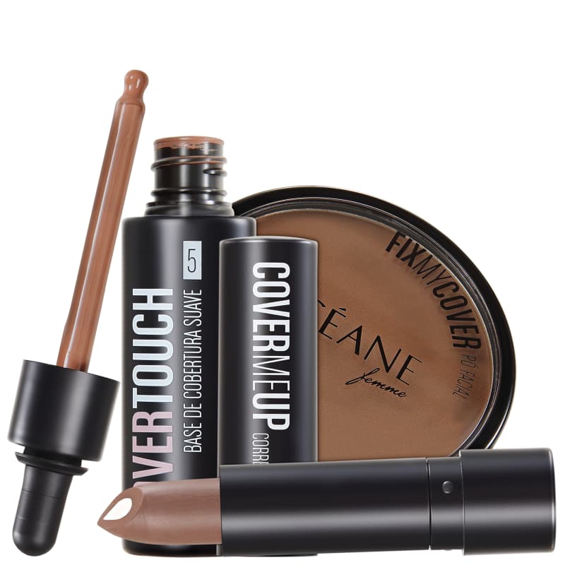 Kit Océane Cover Touch Fix 5 (3 produtos)