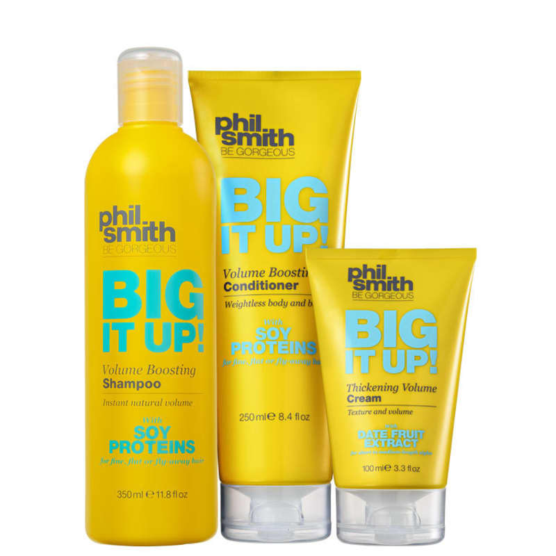 Kit Phil Smith Big It Up Thickening Volume Boosting (3 Produtos)