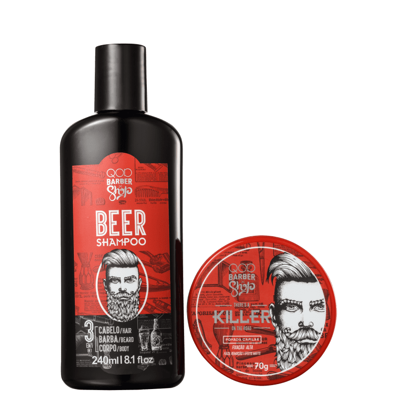 Kit QOD Barber Shop Killer (2 Produtos)