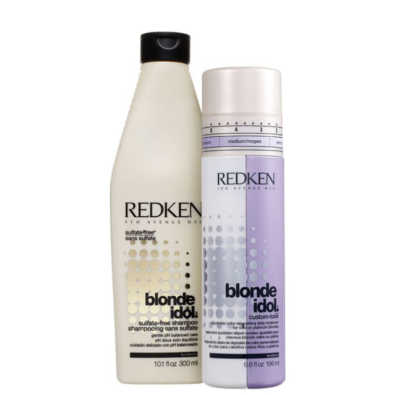 Kit Redken Blonde Idol Color Deposit Duo (2 Produtos)
